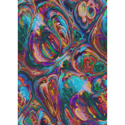 Performance Wool Abstract Indoor Rug