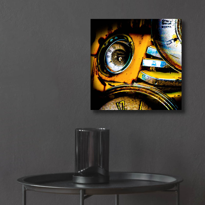 «Garage 1» par Lightbox Journal Epic Art, art mural en verre acrylique, 12 po x 12 po