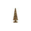 Merrigan Light Green Glass Tree on Gold Glitter Base, Set of 2-146841130-146841131