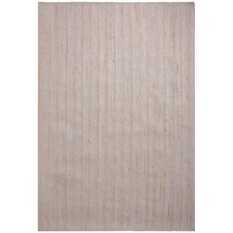 Tapis 100% jute tissé à la main, Rectangle 5 pi x 7 pi 9 po