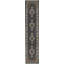 Hand-Knotted High-Quality Dark Blue and Cream Runner