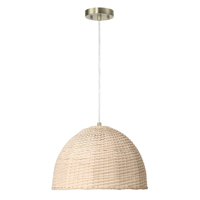 Ohagan 1 - Light Dome Pendant, Natural
