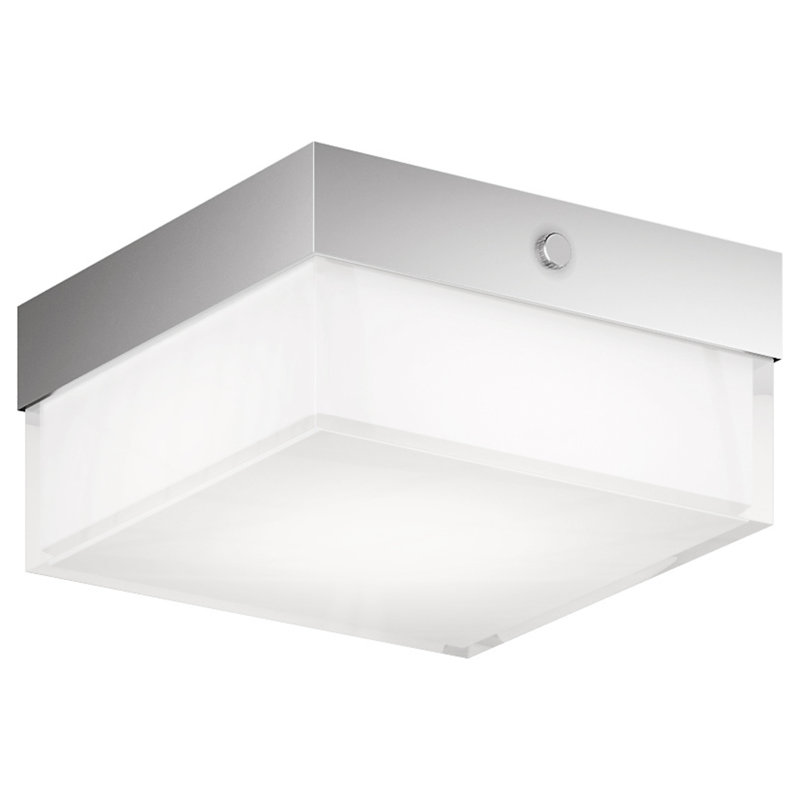 Blox Acrylic LED Flush Mount, 2.6" H x 5.4" W x 5.4" D