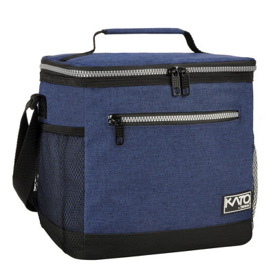 Tirrinia Large Insulated Lunch Bag, 10L Leakproof Thermal Reusable Lunch Box, Tall Lunch Cooler Tote