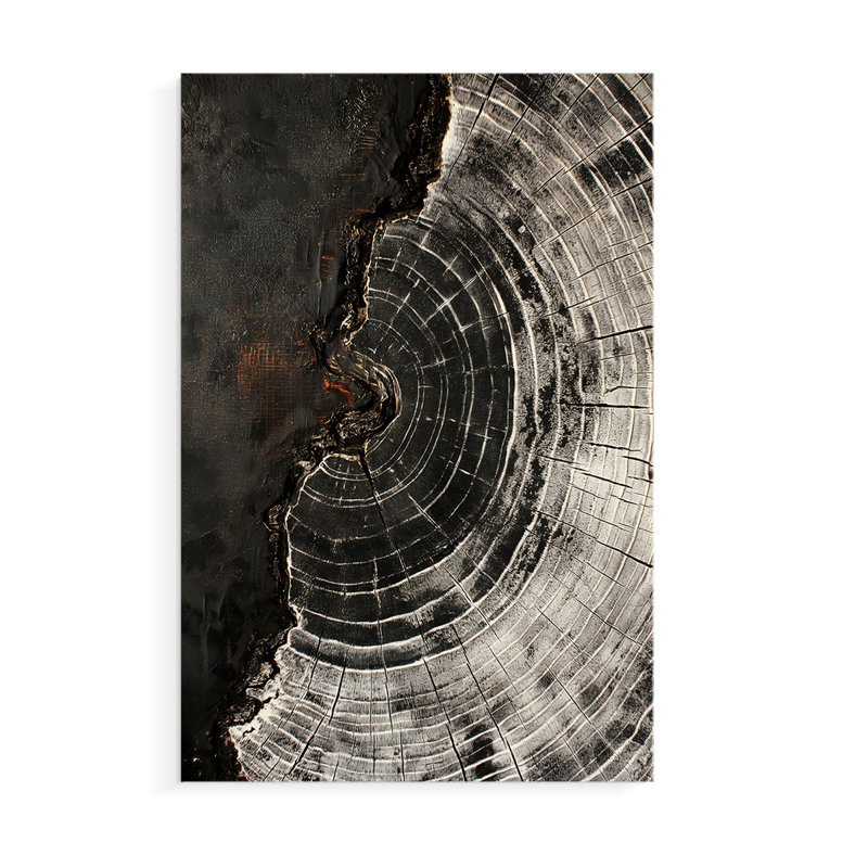 Série ABSTRACT CXCIV - Impression sur toile seulement - NON CADRE, H 60 po x l 40 po