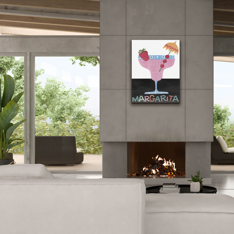 «Mix Me A Drink IV» par Regina Moore, H 34 po x l 26 po x P 1,5 po