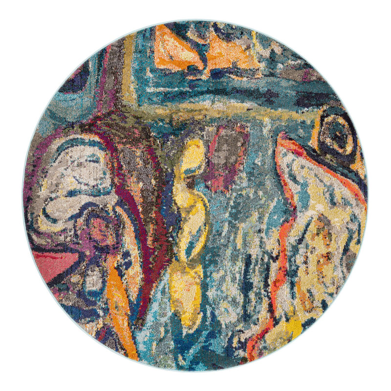 Tapis Wrought Studio ™ Ansela, Rond 5 pi 3 po