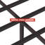 Lit double en métal - Structure en acier, silencieux, noir, rangement-415301879