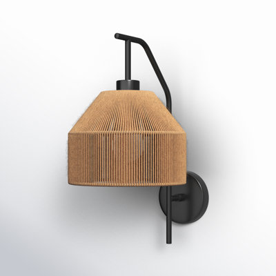 Single Light Dimmable Armed Sconce