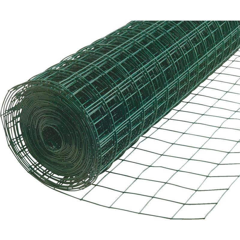 14 Gauge 2 x 4 Welded Wire Fence, Green, 3 ft. H x 50 ft. W