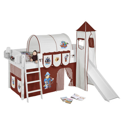Pirat European Single (90 X 200 Cm) Loft Bed