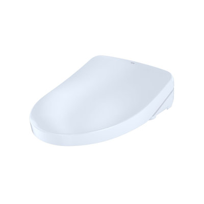Siège de toilette de bidet électronique TOTO® WASHLET® S550e avec cuve EWATER + ® et nettoyage de baguettes et couvercle contemporain à ouverture et fermeture automatique, blanc coton