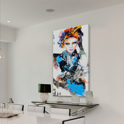 "Extravaganza", reproduction sur toile tendue