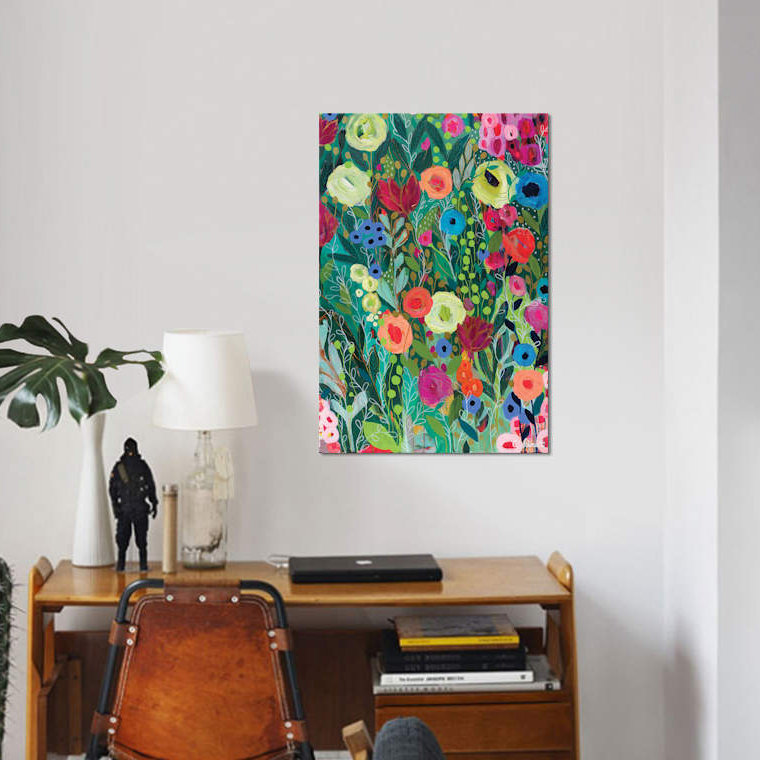 «Into the Profondeurs II», impression sur toile, H 40 po x l 26 po x P 1,5 po, Toile tendue, Pas de tapis