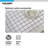 Houzer Undermount Fireclay 19-Inch Square Bar Sink-33090920