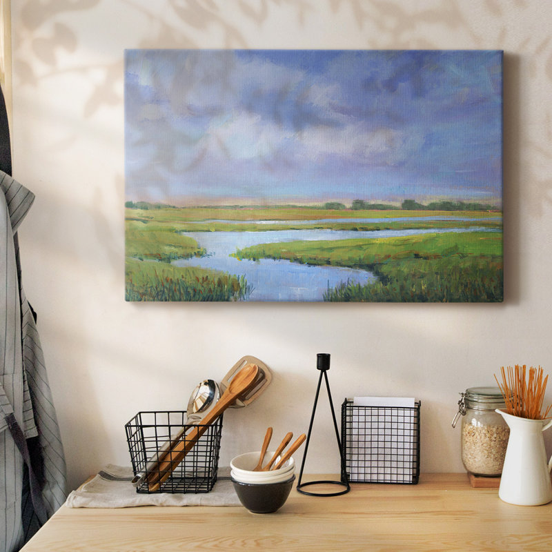 Toile tendue Summer Marsh II-Gallery, H 12 po x l 18 po