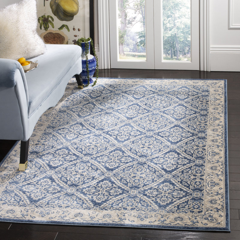 Llana Performance Geometric Rug, Rectangle 5'3" x 7'6"