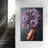 Lady Purple Peony Canvas Print-1243614344