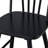 17" Wide Modern Farmhouse Solid Wood Windsor Back Dining Chair