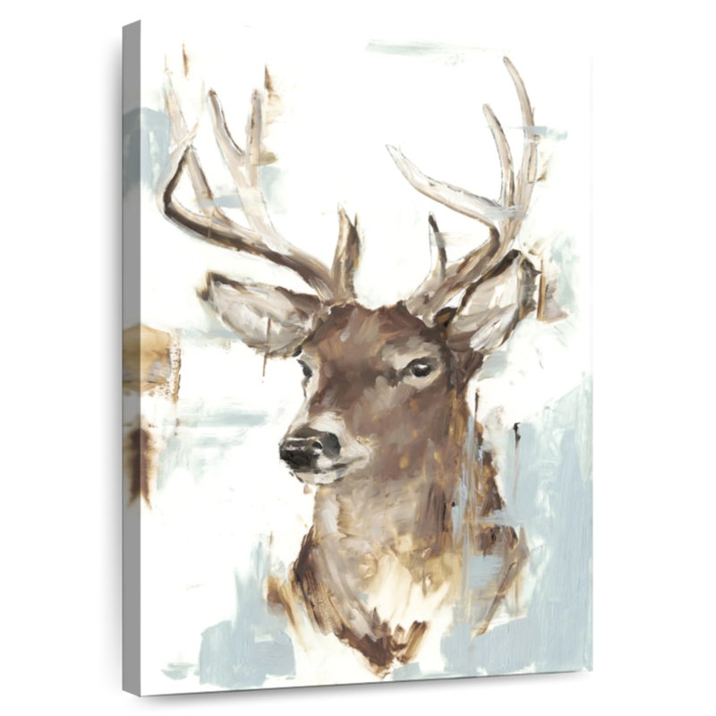 Brampt Modern Deer Mount II, 12" H x 8" W