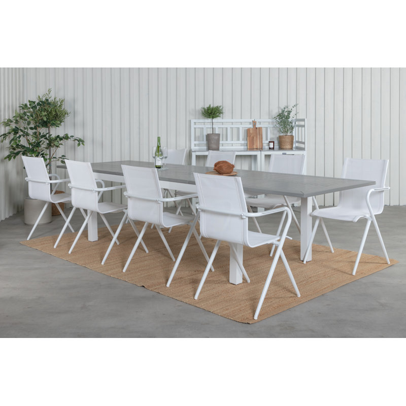 Budwig 8 - Person Dining Set
