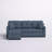 Areebe Upholstered Sectional Reversible-722480130