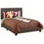 Lit, chambre à coucher, revêtement, aspect cuir, transitionnel-308895152-308895153