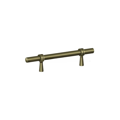 Deltana P310U15 Adjustable Pull 4-3/4"; Satin Nickel Finish