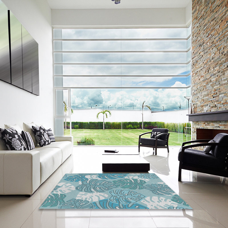 Tapis bleu Alcorn, Carré 8 pi