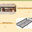 Base de lit plateforme en métal Classic