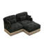Canapés profonds Chenille Modulaire Leopard Modern Living Home