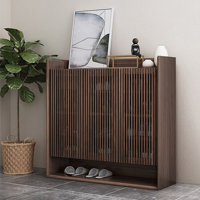 24 Pair Shoe Storage Cabinet