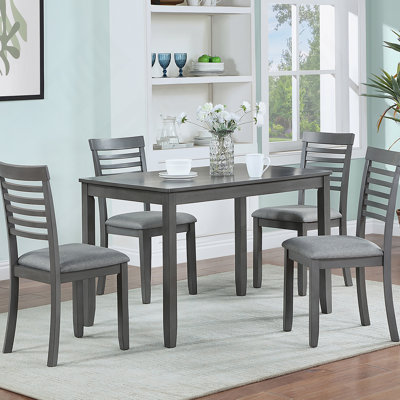 Dining Rectangular Table Set For 4,Kitchen Dining Table For Small Space