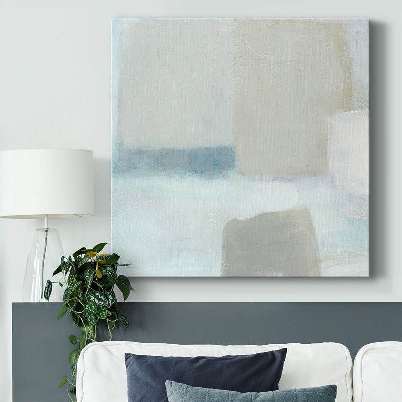 «Pastel Fields», toile tendue avec châssis, H 8 po x l 8 po