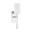 Applique murale en nickel poli 5 po Aysegul-62758569