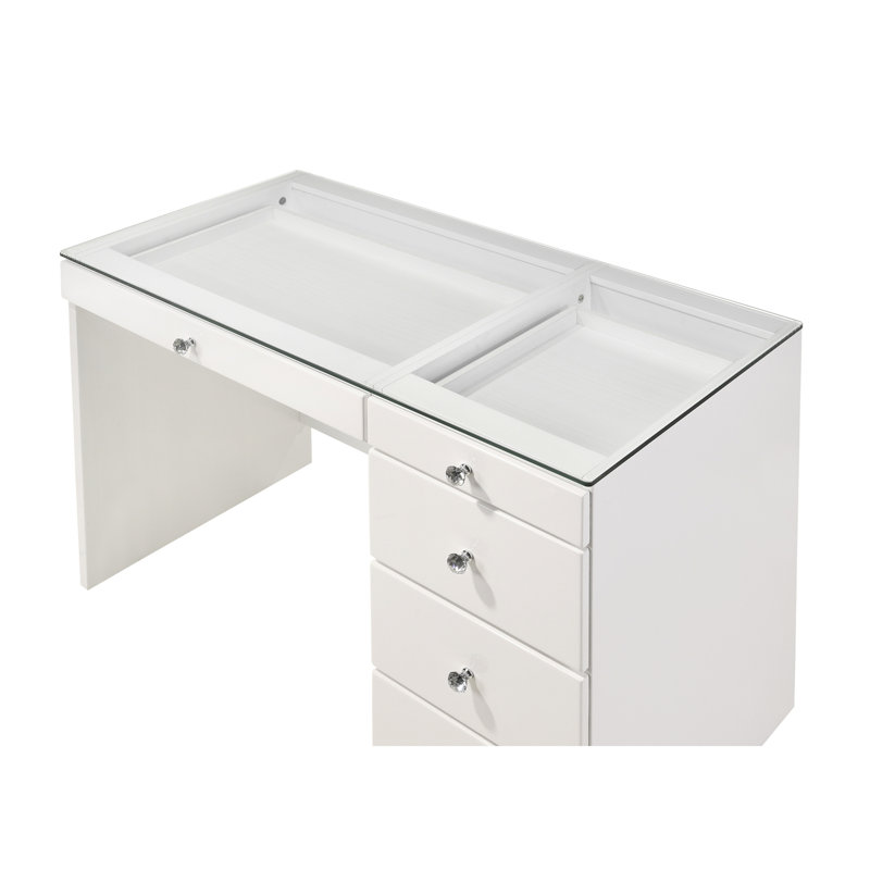 Coiffeuse 1 pièce, Blanc