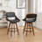 Shontina Faux Leather Swivel Bar Stool-481374836-502297924