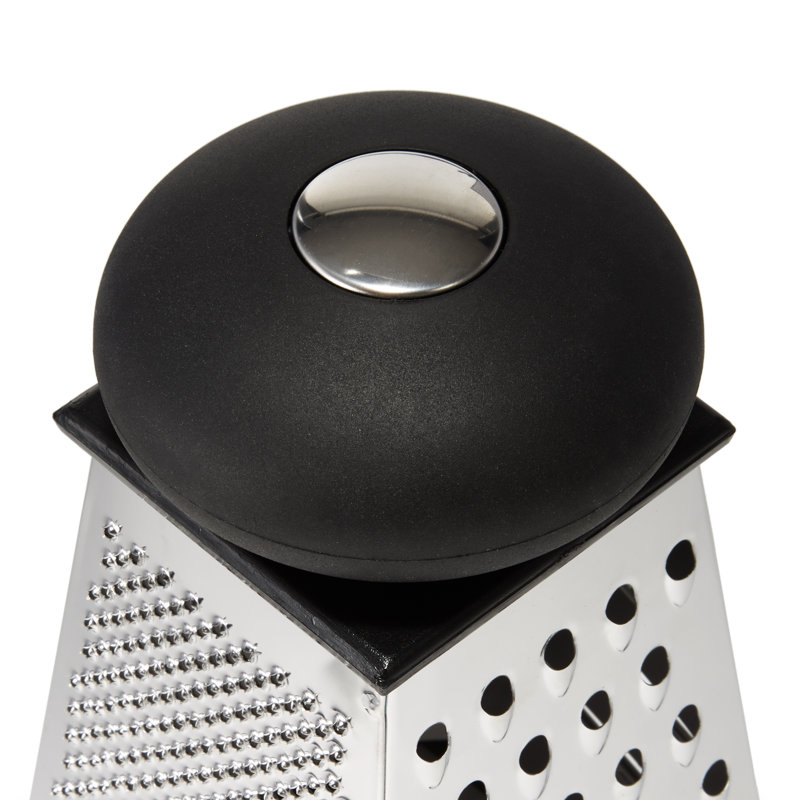 Essentials 9" Stainless Steel 4-Sided Square Grater