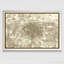 « cezanne », reproduction d’art sur toile, "" sépia "par paul-picture frame-1008275994-1008275996