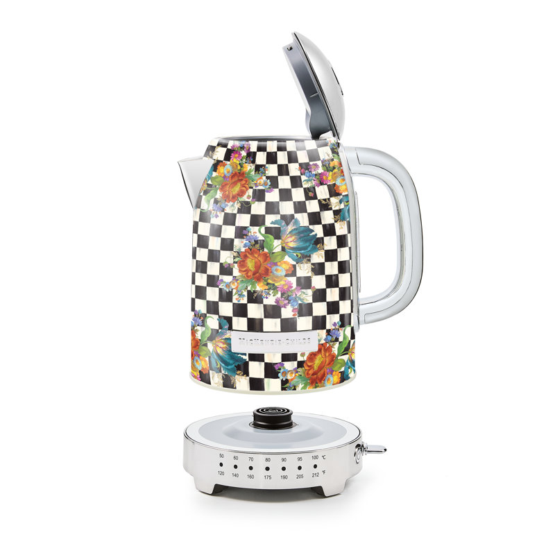 Courtly Flower Market Electric Kettle