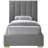 Pierce Solid Wood and Upholstered Platform Bed-67046652-67046653