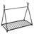 Metal House Platform Bed With Triangle Structure-945092644