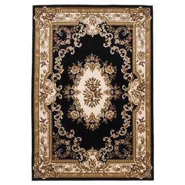 Nuri Black Outdoor Rug