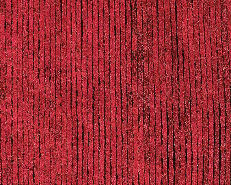 Hidden Path Striped Area Rug in Black/Red, Rectangle 8' x 10'