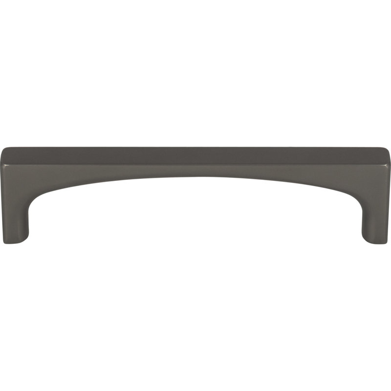 Riverside Bar pull, Ash Gray, 3 3/4"
