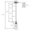 Luminaire suspendu simple à 1 lumière Teulon-463621546