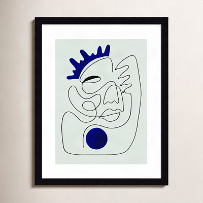 El Rey Print by Shatha Al Dafai