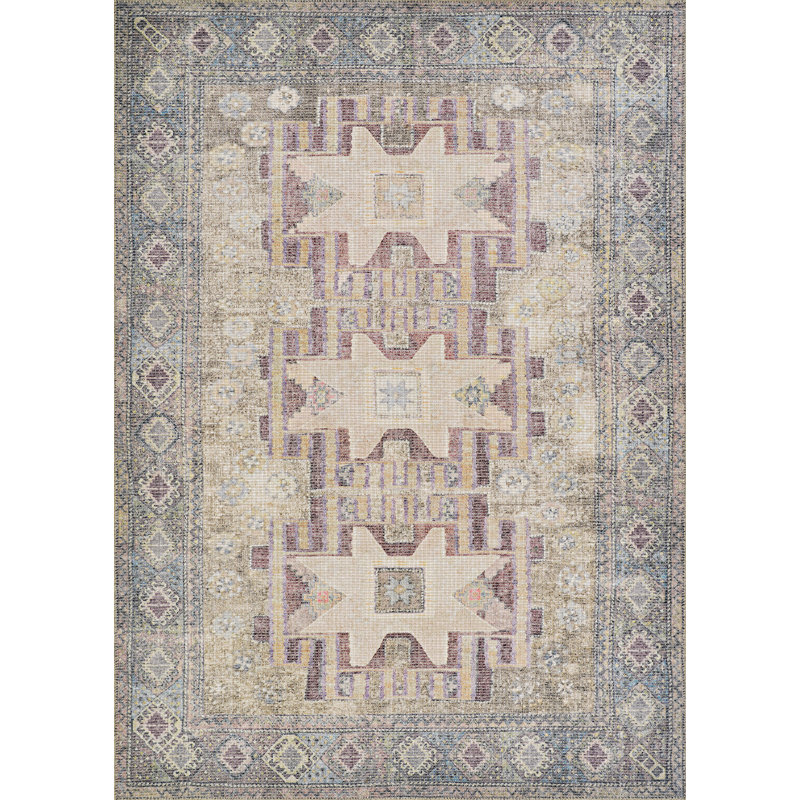 Tapis d'intérieur Lamentin Karaja, Rectangle de 5 pi x 8 pi