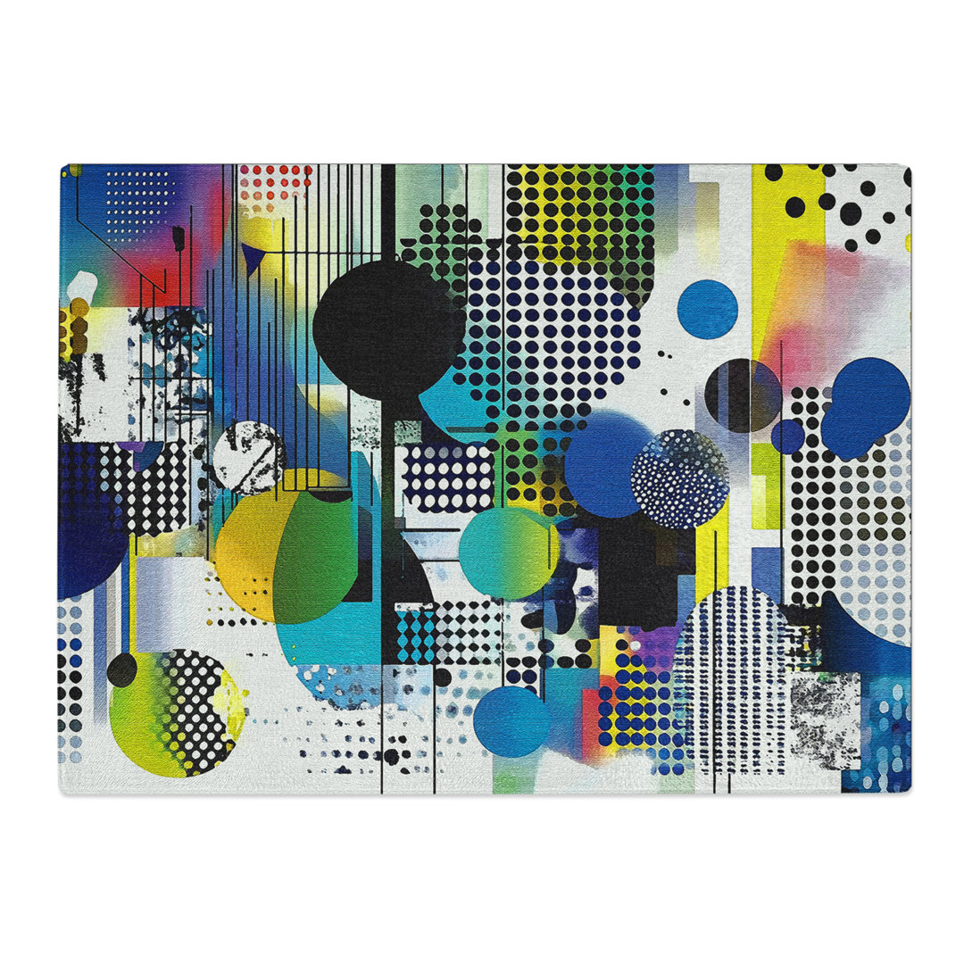 Bold Futuristic Pattern Vol.5  Glass Chopping Board