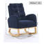 Chaise berçante d'appoint avec repose-pieds et pochette de rangement (y compris la chaise)-2016202497